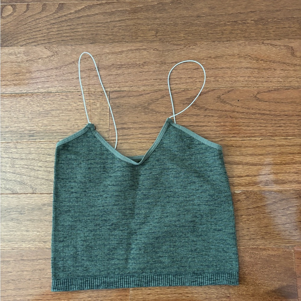 Intimately Free People green bungee strap crop brami tank - Picture 3 of 6